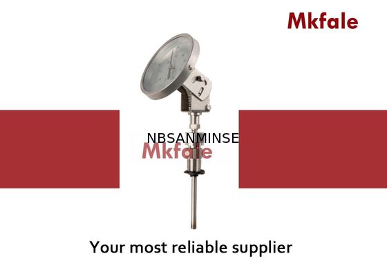 Thermomètre bimétallique liquide économique IP43 d'acier inoxydable d'indicateur de pression de SMWS