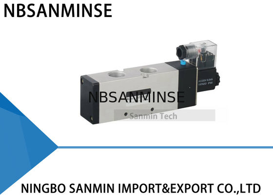 1/4 3/8 valve pneumatique 1/2 électrique de contrôle aérien de la vanne électromagnétique NBSANMINSE PU520
