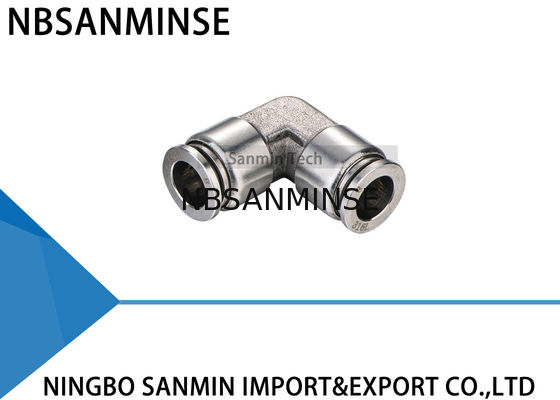 Ferrure de coude pneumatique des syndicats de tube pneumatique de garnitures d'air d'acier inoxydable de SS316L