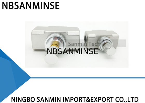 NBSANMINSE AU SUJET du fil 1/8 de la soupape de commande de capacité d'écoulement G 1/4 3/8 soupape de commande de type courant d'air 1/2 pneumatique