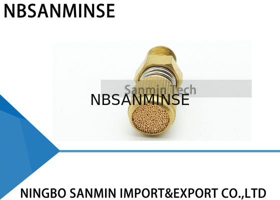 Type pneumatique d'écart-type des garnitures NBSANMINSE d'air de chronométrer l'air d'échappement en laiton de silence de silencieux pneumatique aggloméré