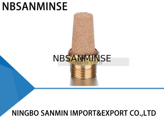 Type accessoires pneumatiques de silencieux de garnitures d'air d'échappement en laiton de silencieux