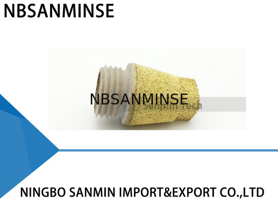 Filtre pneumatique de cuivre NBSANMINSE SCQ de silencieux aggloméré par échappement de garnitures d'air de silencieux