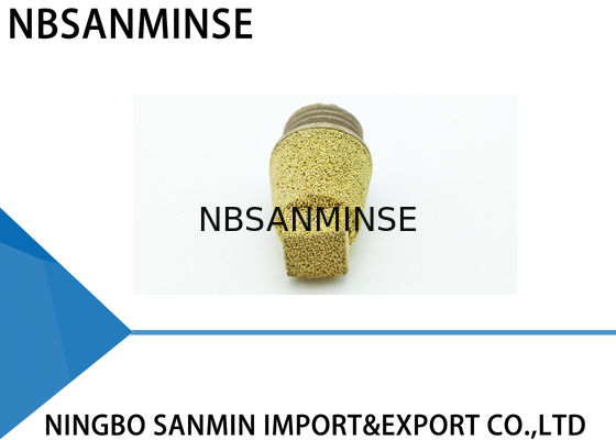 Filtre pneumatique de cuivre NBSANMINSE SCQ de silencieux aggloméré par échappement de garnitures d'air de silencieux