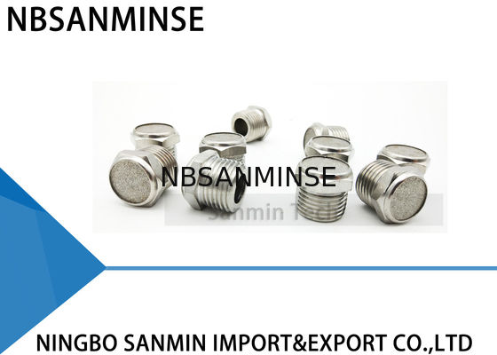 1/8 1/4 3/8 type pièces pneumatiques du silencieux BSL-SSM d'acier inoxydable de 1/2 de silencieux