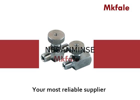 Soupape à pointeau d'acier inoxydable de soupape à pointeau d'acier au carbone de 6000 livres par pouce carré mini