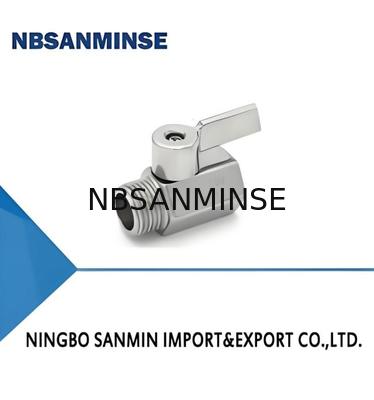 Mini Ball 1/8 pouce Vanne Solénoïde Pneumatique M/F