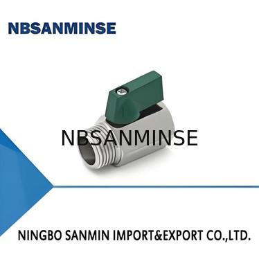 Mini Ball 1/8 pouce Vanne Solénoïde Pneumatique M/F