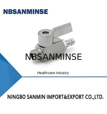 Électrovanne sanitaire pour vérin pneumatique double effet