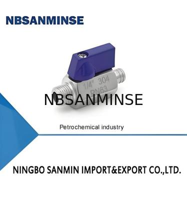 API598 EN12266 Mini-vanne pneumatique à solénoïde