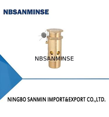 Valve de sécurité électromagnétique pneumatique en cuivre de 35 bar série A28X