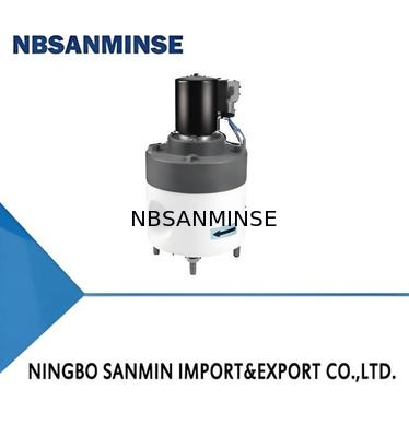 Électrovanne électromagnétique en polytétrafluoroéthylène (PTFE) avec résistance à la température maximale de +120℃, pression de service de 0,01 à 0,6 MPa et résistance à la compression de 1,2 MPa