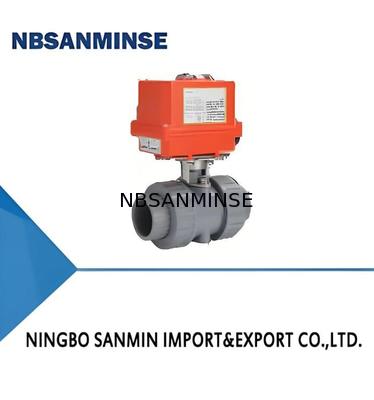 Vanne à bille électrique compacte à couple élevé avec température de fonctionnement de 5 à 50°C pour des performances fiables