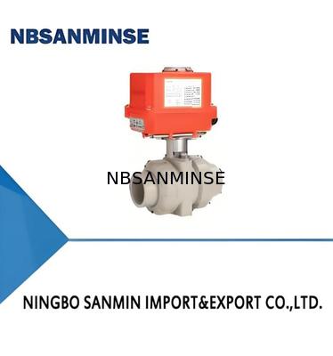 Vanne à bille électrique compacte à couple élevé avec température de fonctionnement de 5 à 50°C pour des performances fiables