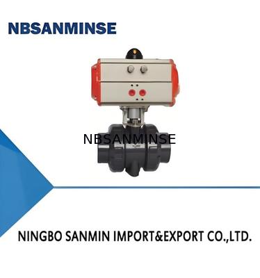Ventilateurs à bille électriques et pneumatiques UPVC/CPVC/PPH pour une pression moyenne de 1,2 MPa et une pression basse de 0,035 MPa à 0,35 MPa