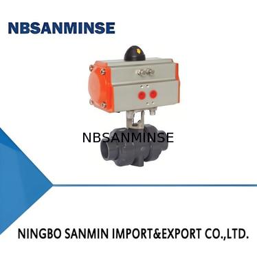 Ventilateurs à bille électriques et pneumatiques UPVC/CPVC/PPH pour une pression moyenne de 1,2 MPa et une pression basse de 0,035 MPa à 0,35 MPa