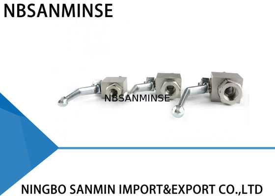 Industrie manuelle standard de robinet à tournant sphérique de TNP G sur outre du matériel d'acier au carbone de valve