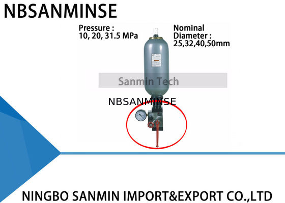 La soupape de trop-plein à action directe d'accumulateur hydraulique d'acier au carbone absorbent la vibration