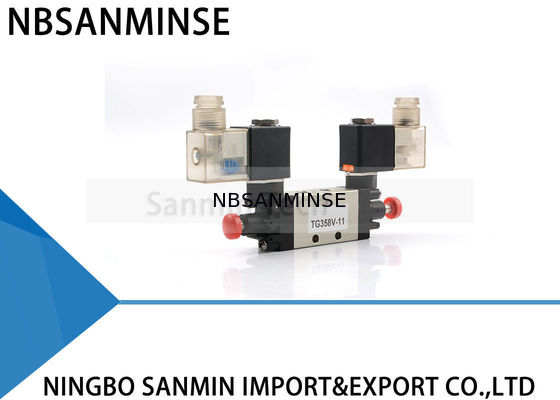 Type pilote interne de manière de la position 5 de TG358V11 G1/8 2 valve consacrée de pompe de porte pour le système de portière de voiture de camion