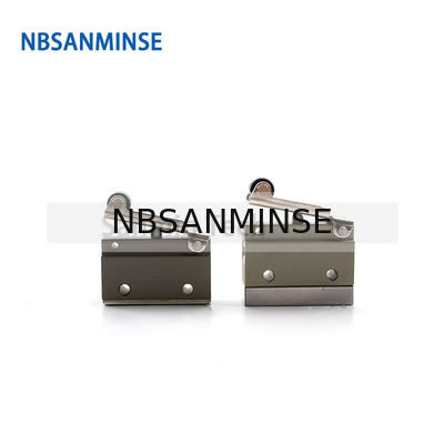 Ligne bi-directionnelle pneumatique d'automation de valve de rouleau de soupape de commande de Mechnical d'air de manière de NBSANMINSE V2-M5 V2-1/8 2/2