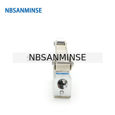 MOUVEMENTS de NBSANMINSE 1/8 sélection mécanique de poussée de rouleau de soupape à air de contrôle pneumatique de valve de fil de G pour la machine Autom de paquet