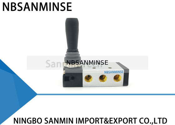 Valve 1/8 de traction de NBSANMINSE 4H210 4H310 4H430 1/4 3/8 contrôle aérien à trois positions à trois positions 1/2 à deux positions de cinq manières