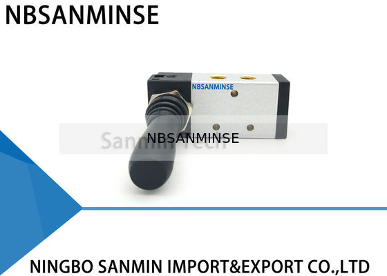 Valve 1/8 de traction de NBSANMINSE 4H210 4H310 4H430 1/4 3/8 contrôle aérien à trois positions à trois positions 1/2 à deux positions de cinq manières