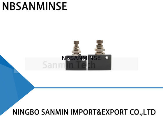 Ligne réglable bi-directionnelle d'automation de valve pneumatique de valve de commande de puissance PT1/4 1/8 de la référence 128/1218 de NBSANMINSE