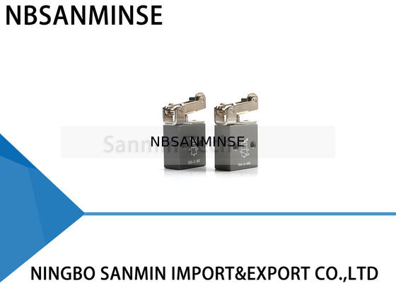Valve pneumatique de production d'automation de soupape à air de contrôle de Mechnical de manière de la manière 2/3 de NBSANMINSE RN-2-M5 RN-3-M5 2/2