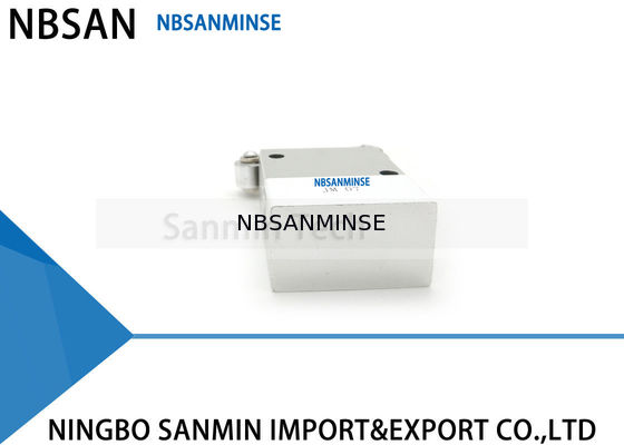 Type pneumatique à trois voies à deux positions mécanique d'arrêt de valve mécanique de la série 1/4 de la JM de valve de commande de puissance de robinet d'isolement de valve