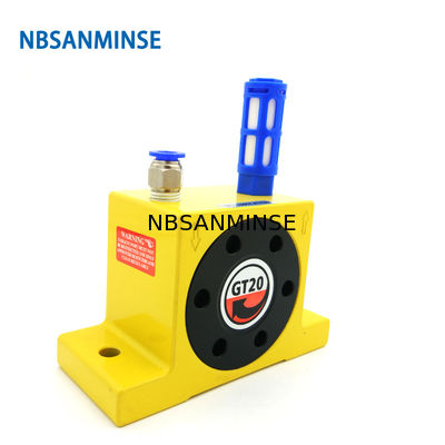 Le GT 1/8 1/4 basse pression de turbine de vibrateur de vibrateur pneumatique d'air pour la nourriture et le type de boule d'industries pharmaceutiques