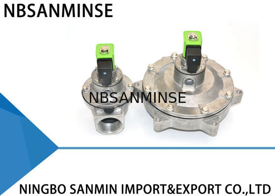 QD-Z 3/4 1 1-1/2 2 pouces Pulse Jet Valve Collecteur de poussière Double Seal Diaphragm Valve SBFEC Type