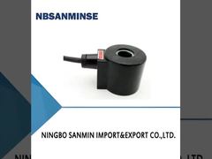 16431 Bobine d'électrovanne de type plomb CC 18 Watts Puissance normale Couleur noire