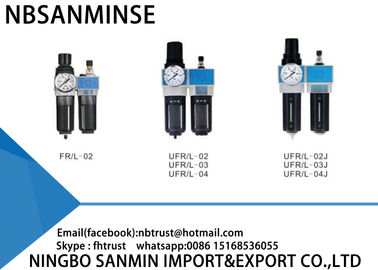 Pièces pneumatiques de compresseur d'air de machine de commande numérique par ordinateur d'automation des unités FRL de graisseur de régulateur de filtre à air deux