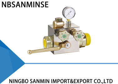 Petite vanne électromagnétique hydraulique d'AQF, haut robinet à tournant sphérique de sécurité pour l'accumulateur