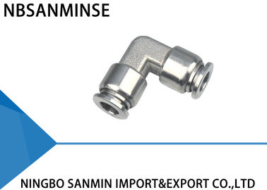 Garnitures d'air d'acier inoxydable de coude de SSV, garnitures pneumatiques d'acier inoxydable
