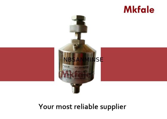 Type acier inoxydable de MPA de la pression de séparateur d'eau d'huile 0 - 60 du fil SMD401