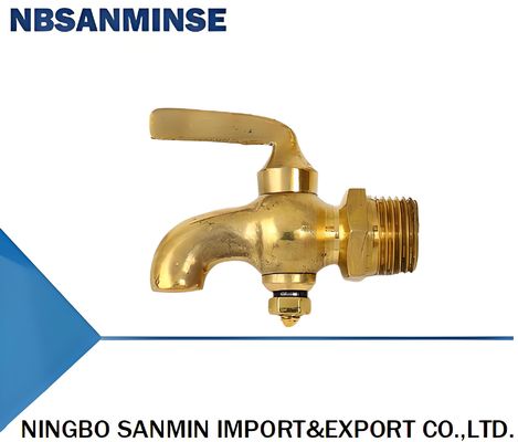 Valve d'angle en laiton avec corps en laiton durable et surface d'étanchéité