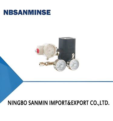 EPC1000 Sanmin positionneur de soupape électro-pneumatique avec une répétabilité de 0,5% et des dimensions globales de 87x160x107 mm