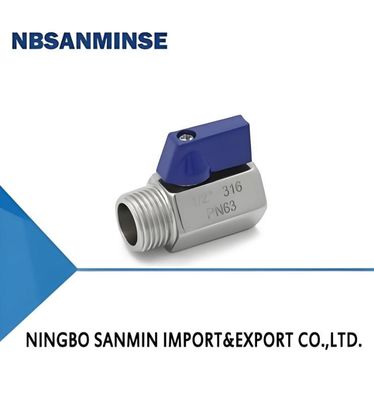 MINI ROBINET À BOISSEAU SPHERIQUE M/F