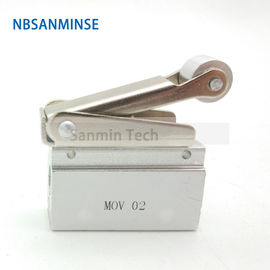 MOUVEMENTS de NBSANMINSE 1/8 sélection mécanique de poussée de rouleau de soupape à air de contrôle pneumatique de valve de fil de G pour la machine Autom de paquet